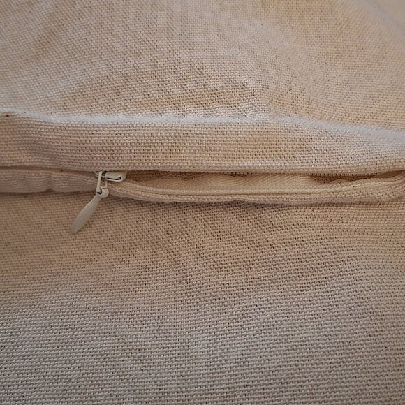 Two 22” Square Canvas Pillow Shams Coquette Aesthete Bow Design by August Bleu - Picture 6 of 6